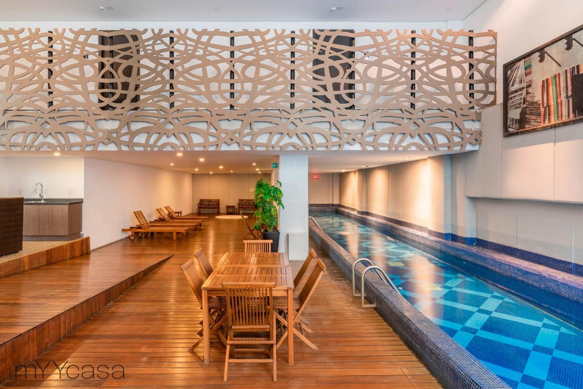 Lovely With Pool & Private Balcony In La Roma - Alure Apartment